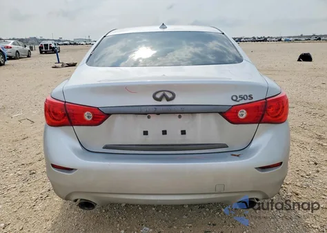 2015 Infiniti Q50 Sport z USA, uszkodzony, nr VIN JN1BV7AP0FM333236